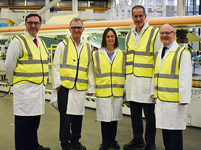 Parliamentarians visit Bombardier